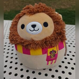 Squishmallow Kellytoy Plush Harry Potter Gryffindor Lion 8" New with Tag